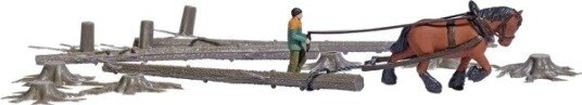 Busch H0 Action-Set Byggesett