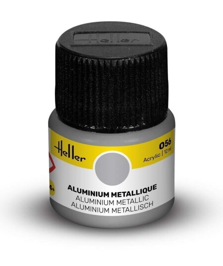 Heller Akryl No 56 Aluminium - Metallic 12ml