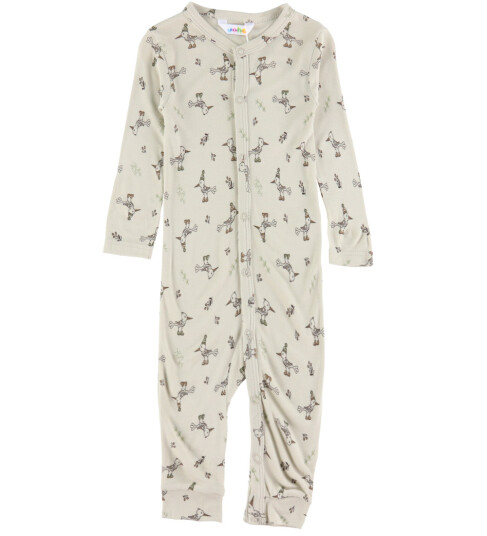 Joha Jumpsuit Bambus Beige m. Fugler 50 Jumpsuit