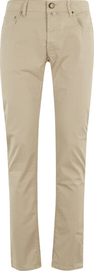 Jacob Cohën Herre Bukser Beige W37,