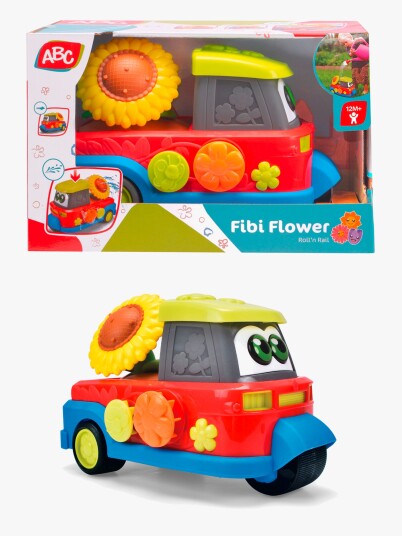 ABC Abc Fibi Flower Leksaksbil, 25 Cm - Multi/patterned - ONE SIZE ABC Abc Fibi Flower Leksaksbil, 25 Cm - Multi/patterned - ONE SIZE