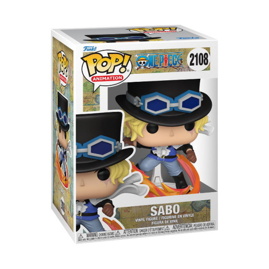 Funko POP! One Piece Sabo Figur i Utstillingsboks
