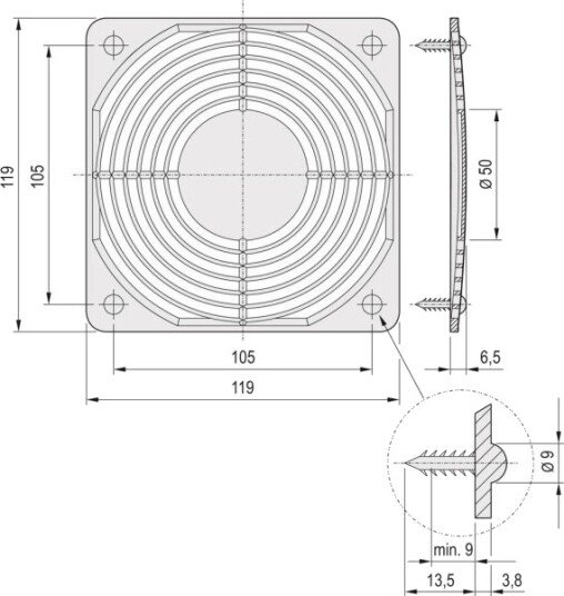 Nvent Schroff 60225052 19 Tommer Monteringsmateriale 60225052