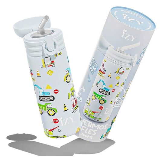 Drikkeflaske IZY Kids Blue Pirates 350 ml