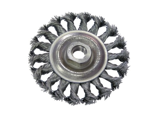 Proline Børsteskive Vridd Stål 125mm M14 Proline Børsteskive Vridd Stål 125mm M14