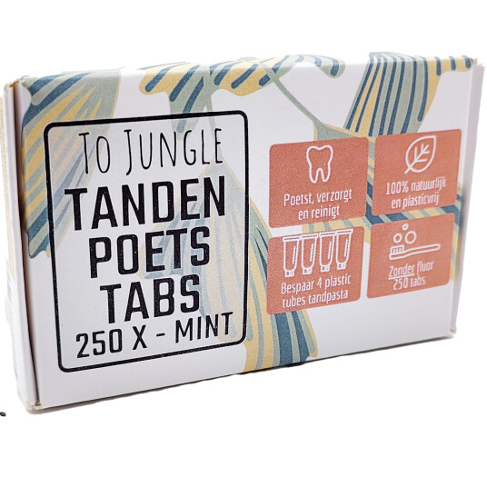 Tannkrem Tabletter To Jungle FLUORFRI 250 stk.