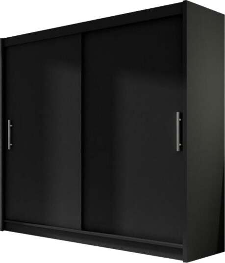 Prag Garderobe Skyvedører - Svart