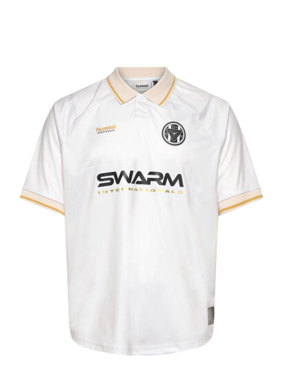 Hummel Hmlloose Bay Soccer Jersey S/S - White - XS