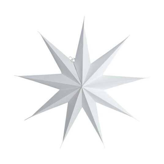 House Doctor Star Papirstjerne 9 Spisser 87 cm Hvit