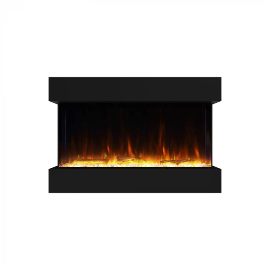 Scandiflames Electric Feroza 101 cm Vegghengt elektrisk peis Svart Scandiflames Electric Feroza 101 cm Vegghengt elektrisk peis Svart