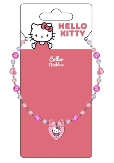 Hello Kitty hjärtformad pärlhalsband Hello Kitty hjärtformad pärlhalsband