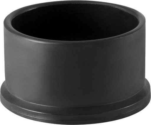 50 mm tilkoblingshylse svart PEH Geberit