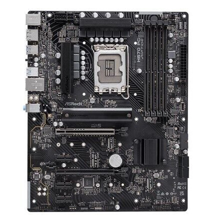 ASRock H670 PG Riptide - Intel H670 - Intel LGA1700 socket - DDR4 RAM - ATX ASRock H670 PG Riptide - Intel H670 - Intel LGA1700 socket - DDR4 RAM - ATX