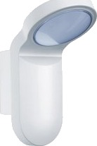 Esylux Ol 100 Led 3K Utendørs Vegglampe Hvit Aluminium Plast Ip55 Fasade Ii