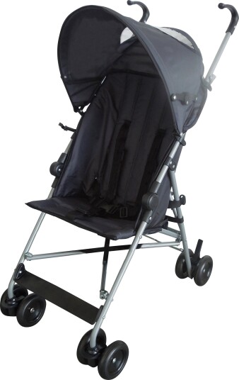 Asalvo Asalvo Pushchair Moving, Coal - Grey - 94X46X74 Asalvo Asalvo Pushchair Moving, Coal - Grey - 94X46X74