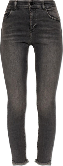 AllSaints Dame Jeans Svart W28,
