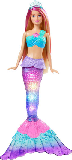 Dukke Barbie havfrue blinkende Dukke Barbie havfrue blinkende