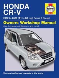 Honda Cr-V Petrol & Diesel (02 - 06) Haynes Repair Manual Av Haynes Publishing