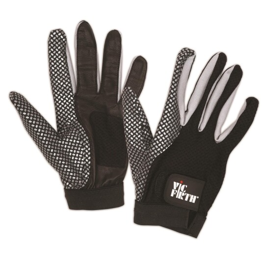 Vic Firth Drumming Glove, Medium Enhanced Grip And Ventilated Palm Vic Firth Drumming Glove, Medium Enhanced Grip And Ventilated Palm