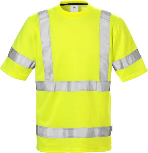 Fristads T-Shirt 7024 Thv, Klass 3 Varsel Gul Xl Fristads T-Shirt 7024 Thv, Klass 3 Varsel Gul Xl