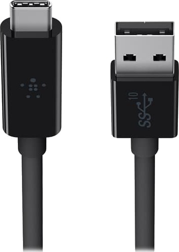Belkin Usb 3.1 Usb-c To Usb A 3.1 Svart Belkin Usb 3.1 Usb-c To Usb A 3.1 Svart