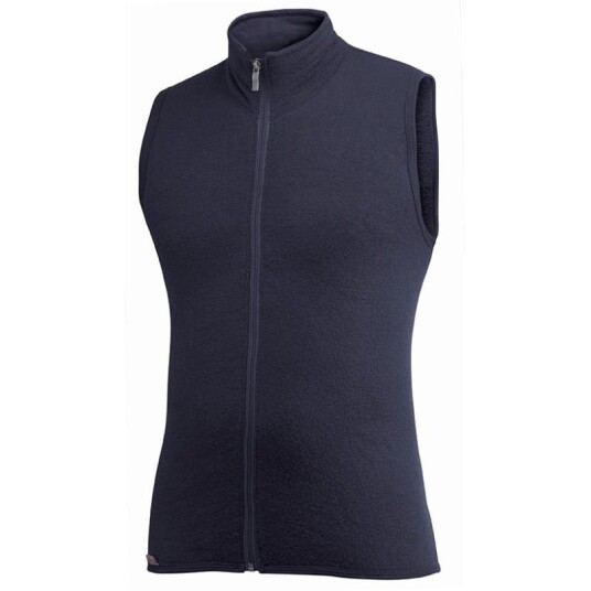 Woolpower Vest 400 Blå XL Man Woolpower Vest 400 Blå XL Man