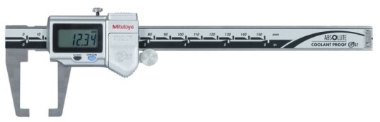 Mitutoyo Absolute Digimatic Skjutmått 573-751-20 Med Inåtriktade Mätskänklar 0-6in, 0,0005in, Ip67, Friktionsrulle Mitutoyo Absolute Digimatic Skjutmått 573-751-20 Med Inåtriktade Mätskänklar 0-6in, 0,0005in, Ip67, Friktionsrulle