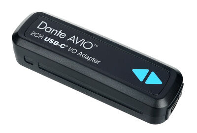 Dante AVIO USB-C IO Adapter 2x2 Dante AVIO USB-C IO Adapter 2x2