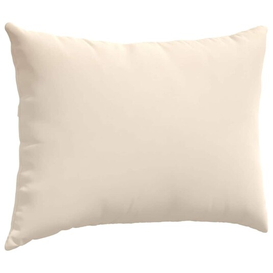 Sofaputer 2 pcs Beige 70 x 50 cm stoff