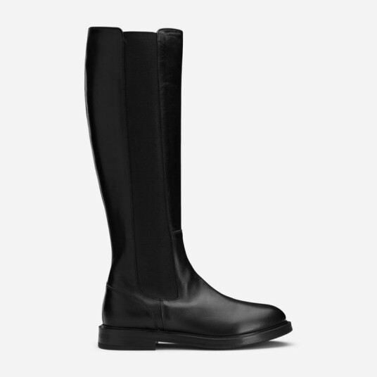 Laura Bellariva High Boots Vitello Nero