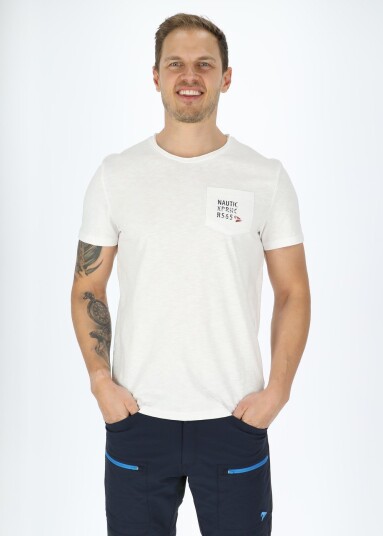 Nautic Experience Marstrand Pocket Tee White Xl T-Shirts