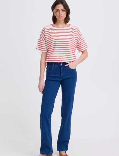 Fransa Frsiva Tee 7 Red M Fransa Frsiva Tee 7 Red M