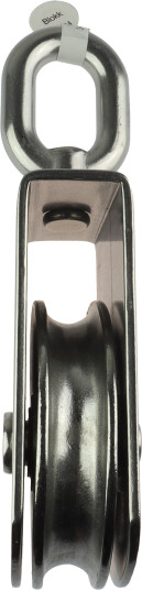 CAL Blokk   Enkel   AISI304/A2   100mm   18mm tau