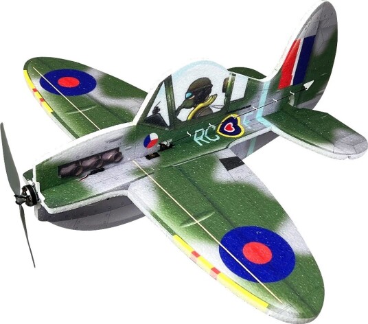 RC-Factory RCF Cartoon Warbirds EPP Kit - Spitfire
