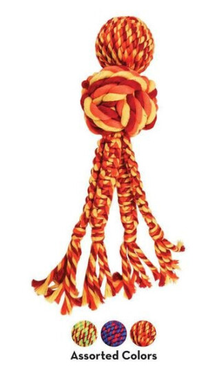 Kong Wubba Weaves W/Rope