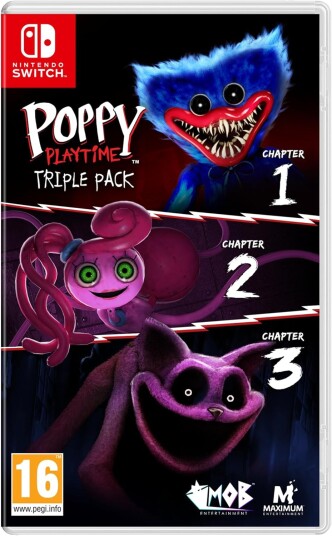 Poppy Playtime Triple Pack Nintendo Switch Spill