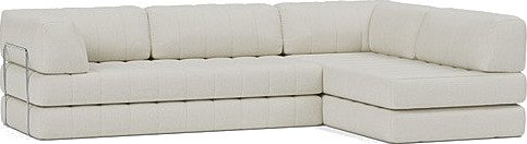 CozyPad L formet sovesofa med armlener B 6002766 CozyPad L formet sovesofa med armlener B 6002766