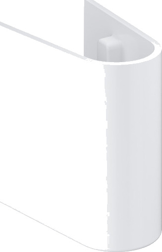 GROHE EURO CERAMIC halvsøyle porselenshvit