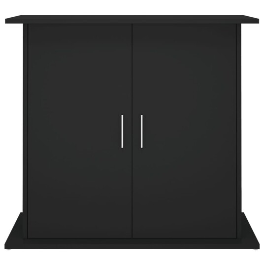Akvariumstativ svart 81x36x73 cm konstruert tre