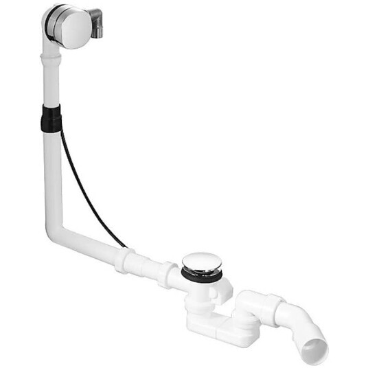 Duravit Av og Overløpssett Quadroval 790287000001000