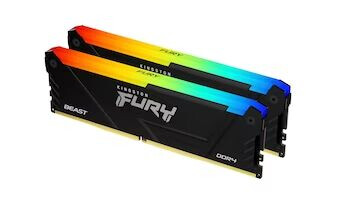 Kingston FURY Beast RGB 16GB DDR4 3600MHz RAM Kit med XMP