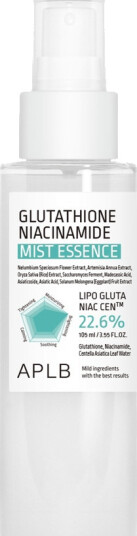 APLB Glutathione Niacinamide Mist Essence 105ml APLB Glutathione Niacinamide Mist Essence 105ml
