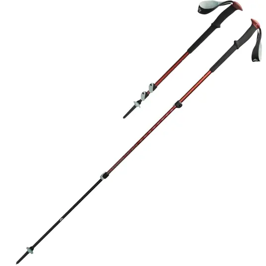 Black Diamond Trail Trekking Poles Iron Red, One Size