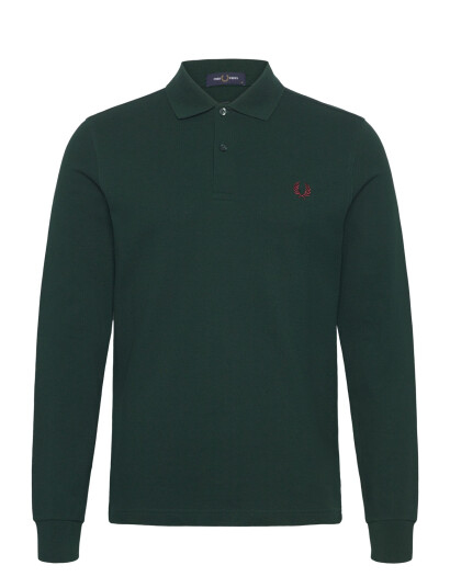 Fred Perry L/S Fred Perry Shirt Green XS