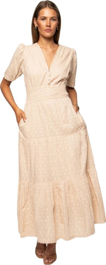 Missmaya Dame Kjoler Beige M,