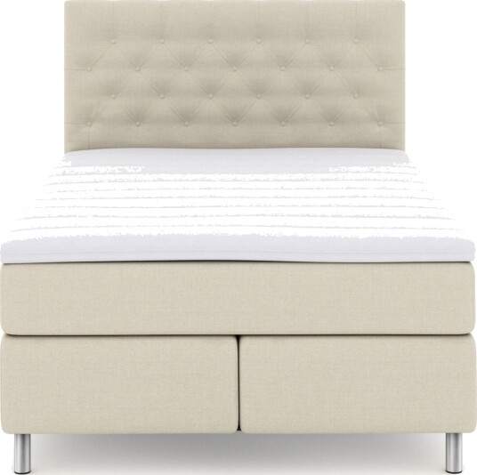 Select No 3 Kontinentalseng 140x200 Medium Beige/Metallben