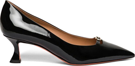 Santoni Dame Sko Svart 37 1/2 EU,