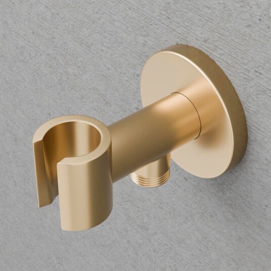 Scandtap Harmonized dusjholder, børstet gull champagne