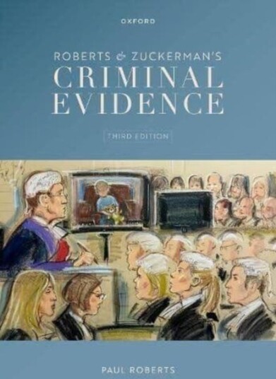 Roberts & Zuckerman'S Criminal Evidence Av Paul (Professor Of Criminal Jurisprudence Roberts