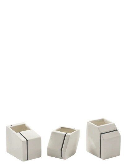 Serax Vase Mini White Silos Set/3 - White - ONE SIZE